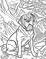 Color Me Adoptable Mastiff